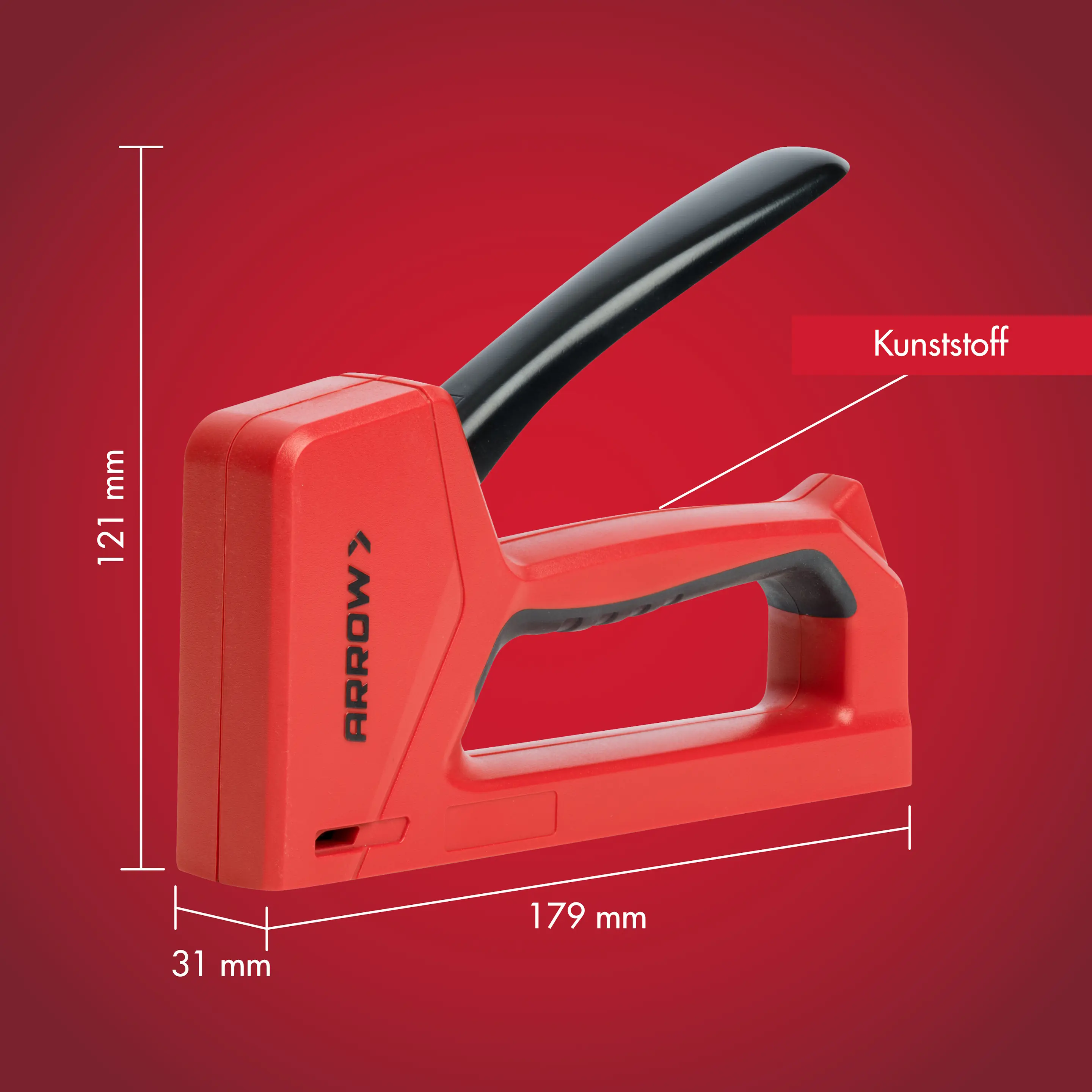 Arrow Handtacker JT27 für Feindrahtklammern