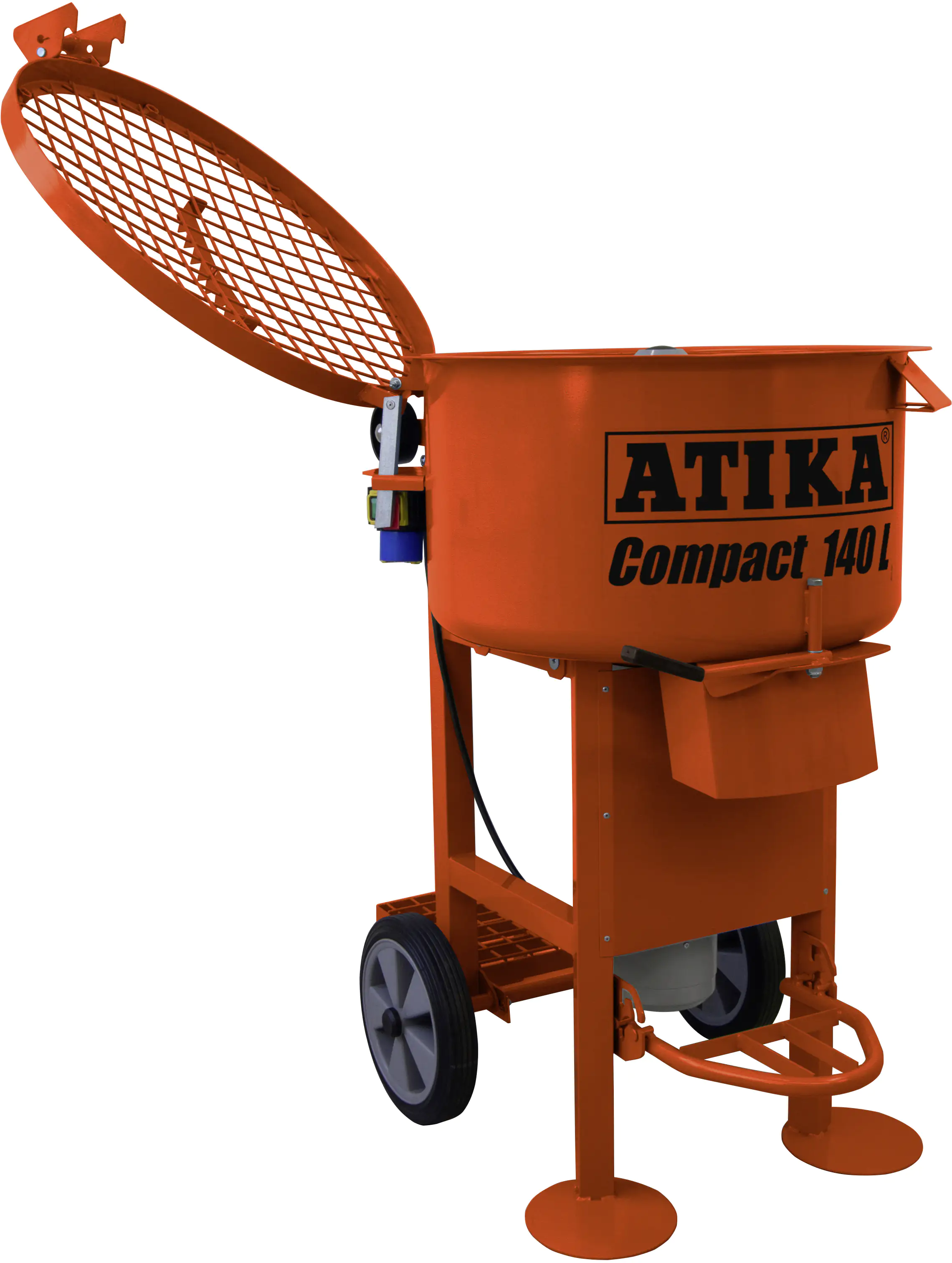 Atika Zwangsmischer Compact 140 mit Vollgummiräder