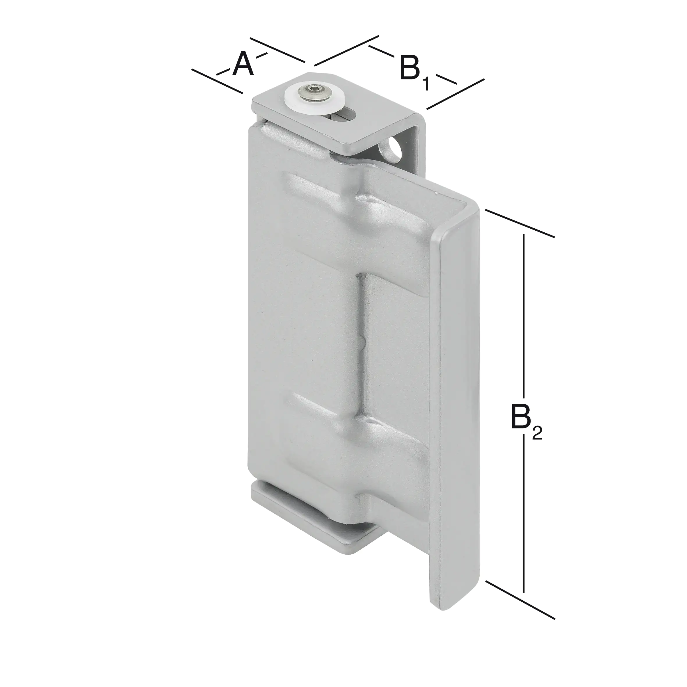 Vormann Fenster- und Türsicherungen aluweiß 16-25 x 27/92 mm