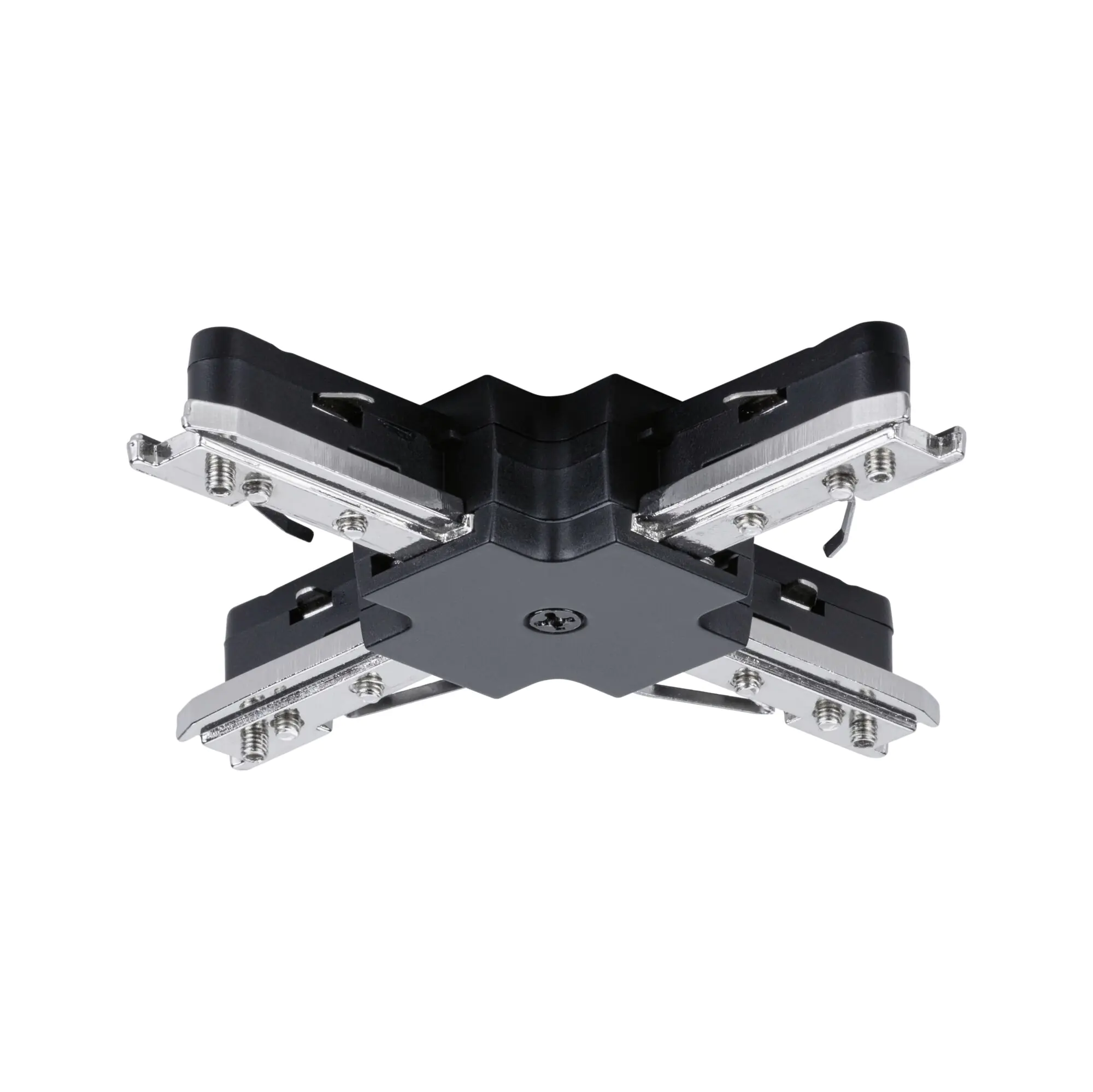 Paulmann URail X-Verbinder schwarz matt, 10,4 x 10,4 cm Paulmann URail X-Verbinder schwarz matt, 10,4 x 10,4 cm