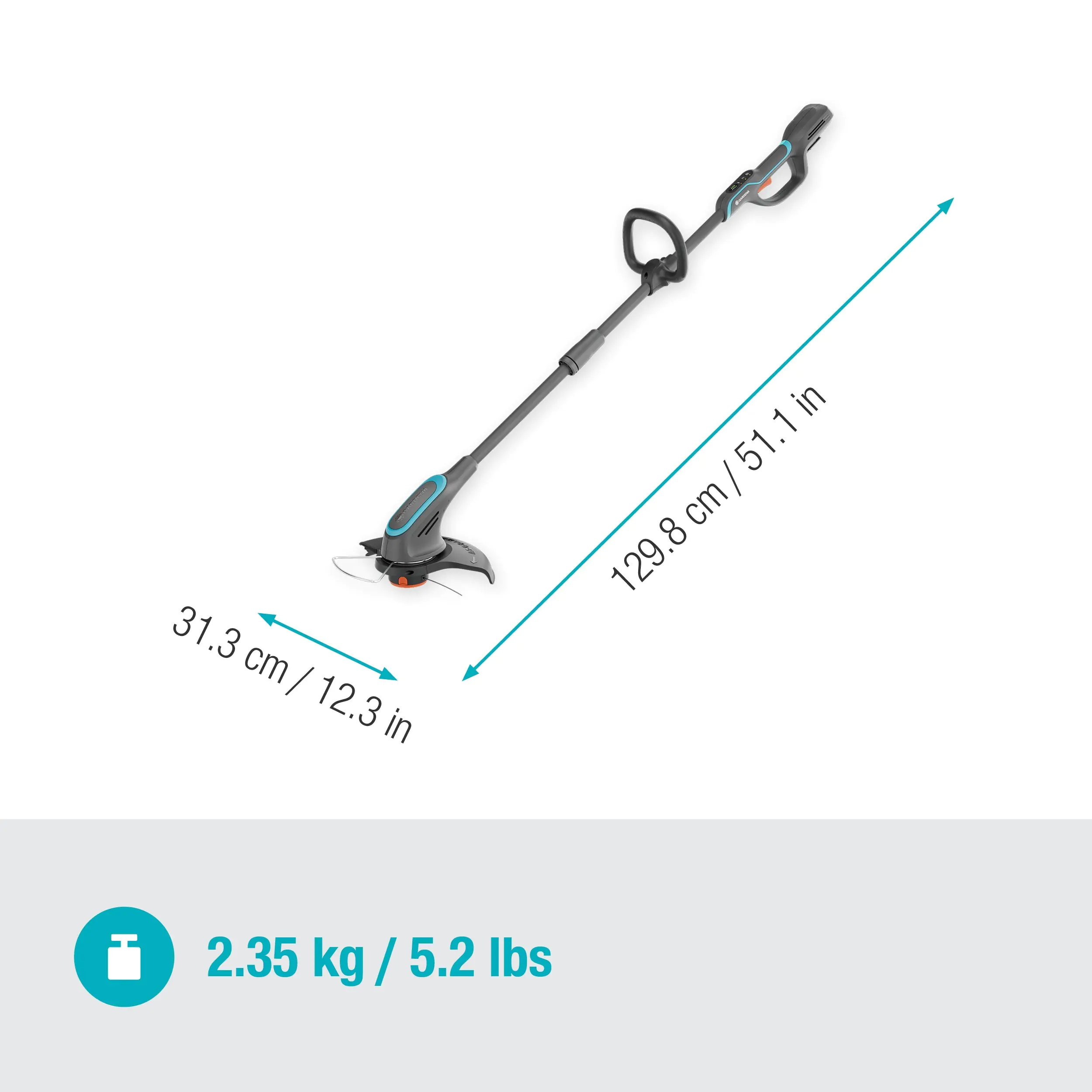 Gardena Akku Rasentrimmer PowerTrim 30/18V Gardena Akku Rasentrimmer PowerTrim 30/18V