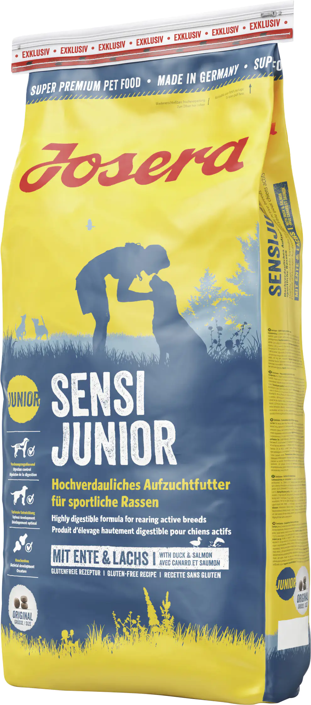 Josera Sensi Hundetrockenfutter Junior 15 kg Geflügel 