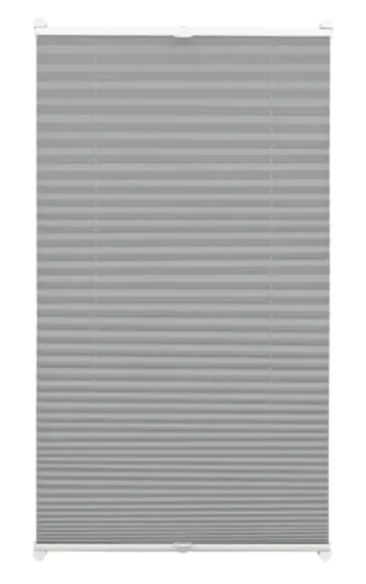 Gardinia EasyFix Plissee schiefer, 40 x 130 cm Gardinia EasyFix Plissee schiefer, 40 x 130 cm