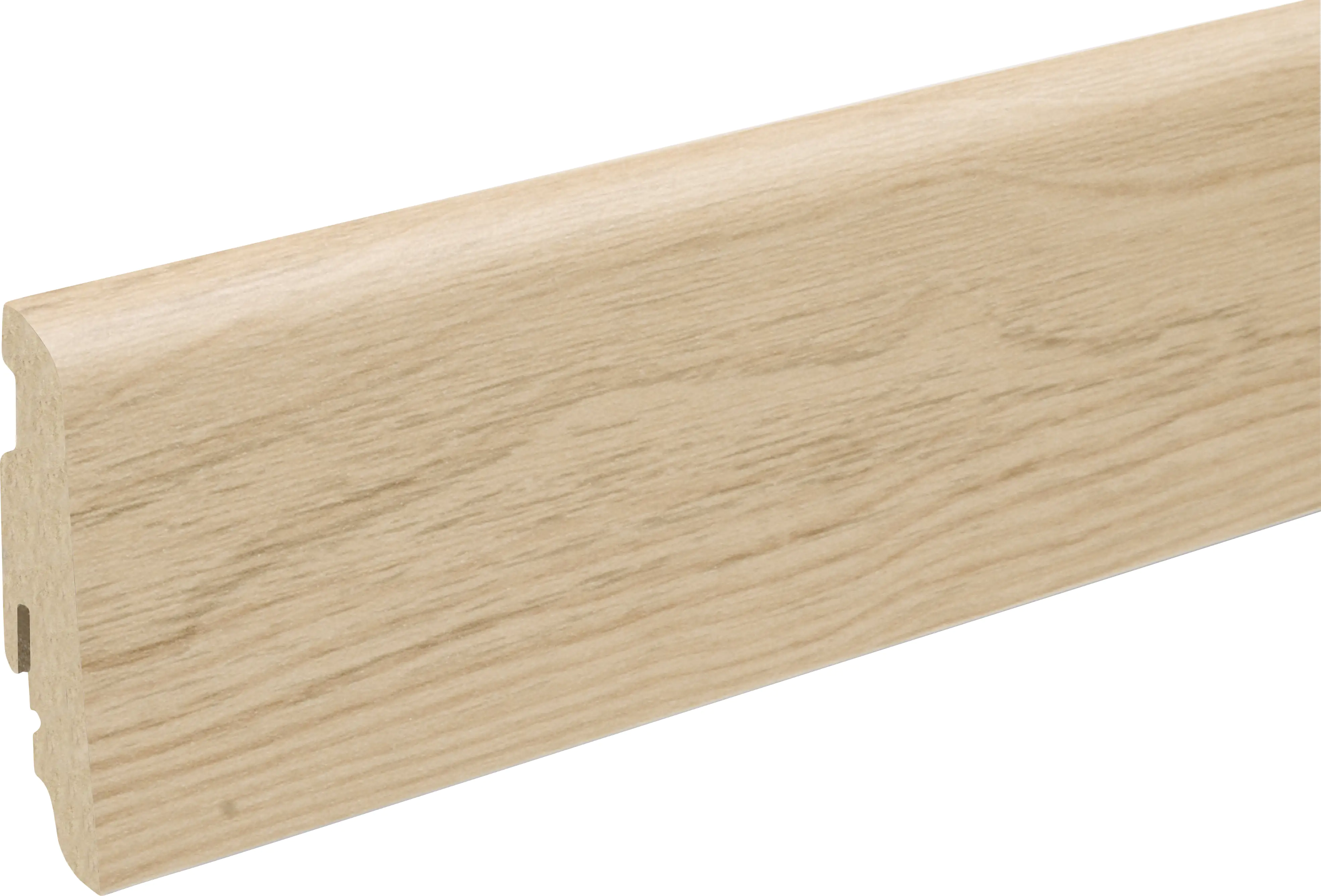 Neuhofer Fußleiste 240 cm 58 x 19 mm Eiche Burlington