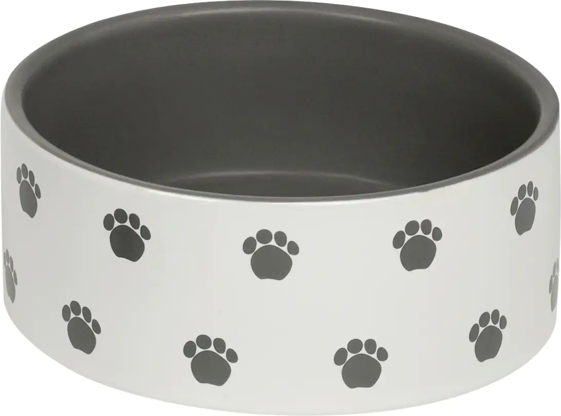 Nobby Hunde Keramiknapf PATA creme grau Ø 15 x 6 cm 550 ml Nobby Hunde Keramiknapf PATA creme grau Ø 15 x 6 cm 550 ml