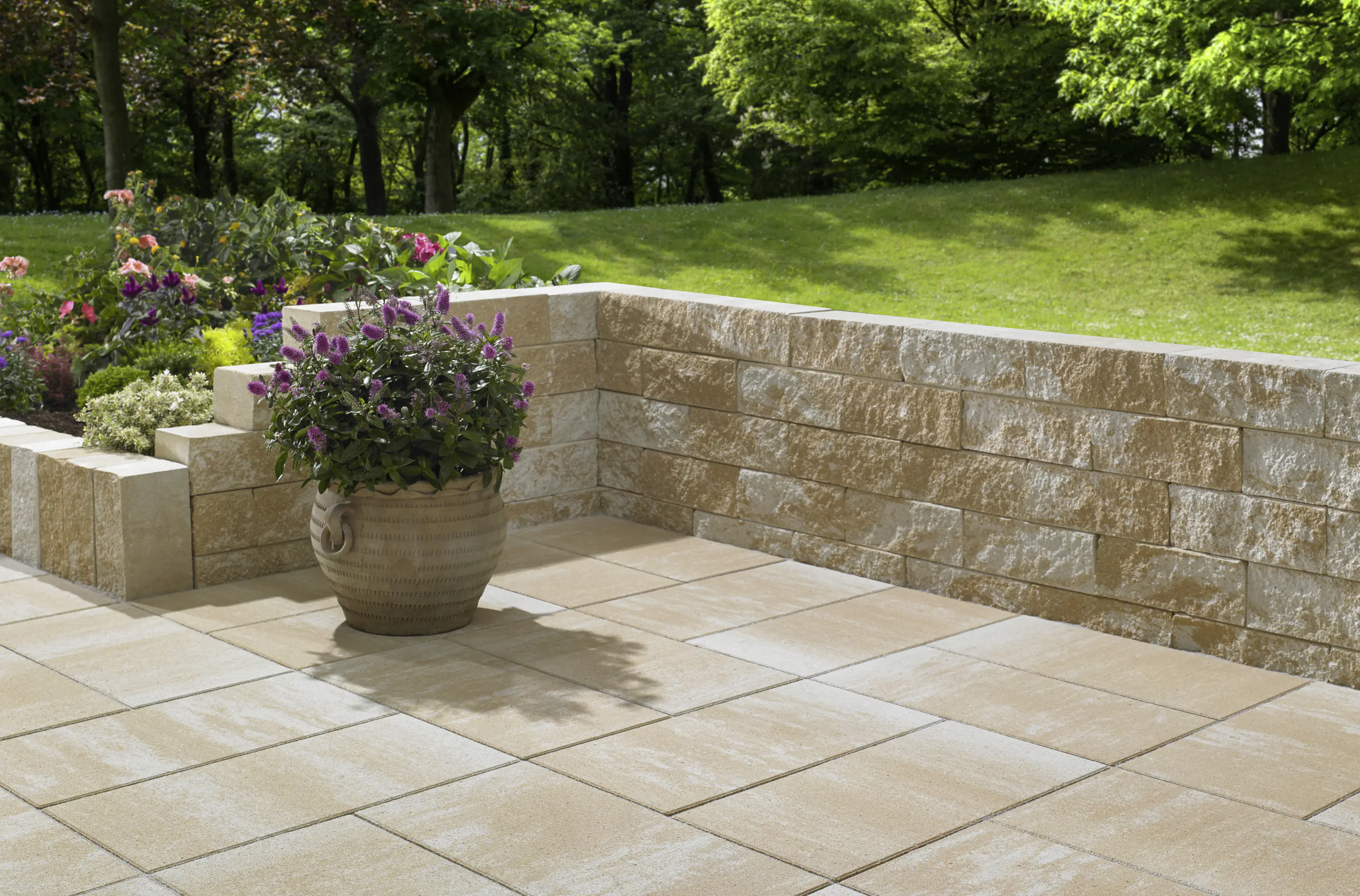 Primaster Mauerstein San Marino 30 x 15 x 12 cm sandsteingelb Primaster Mauerstein San Marino 30 x 15 x 12 cm sandsteingelb