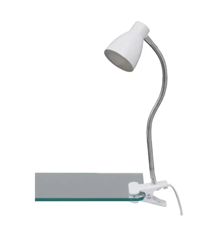 Briloner LED Klemmleuchte Grip weiß 28,5 x 7 cm warmweiß
