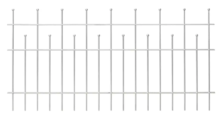 Alberts Zaunfeld Madrid 98,5 x 200 cm anthrazit