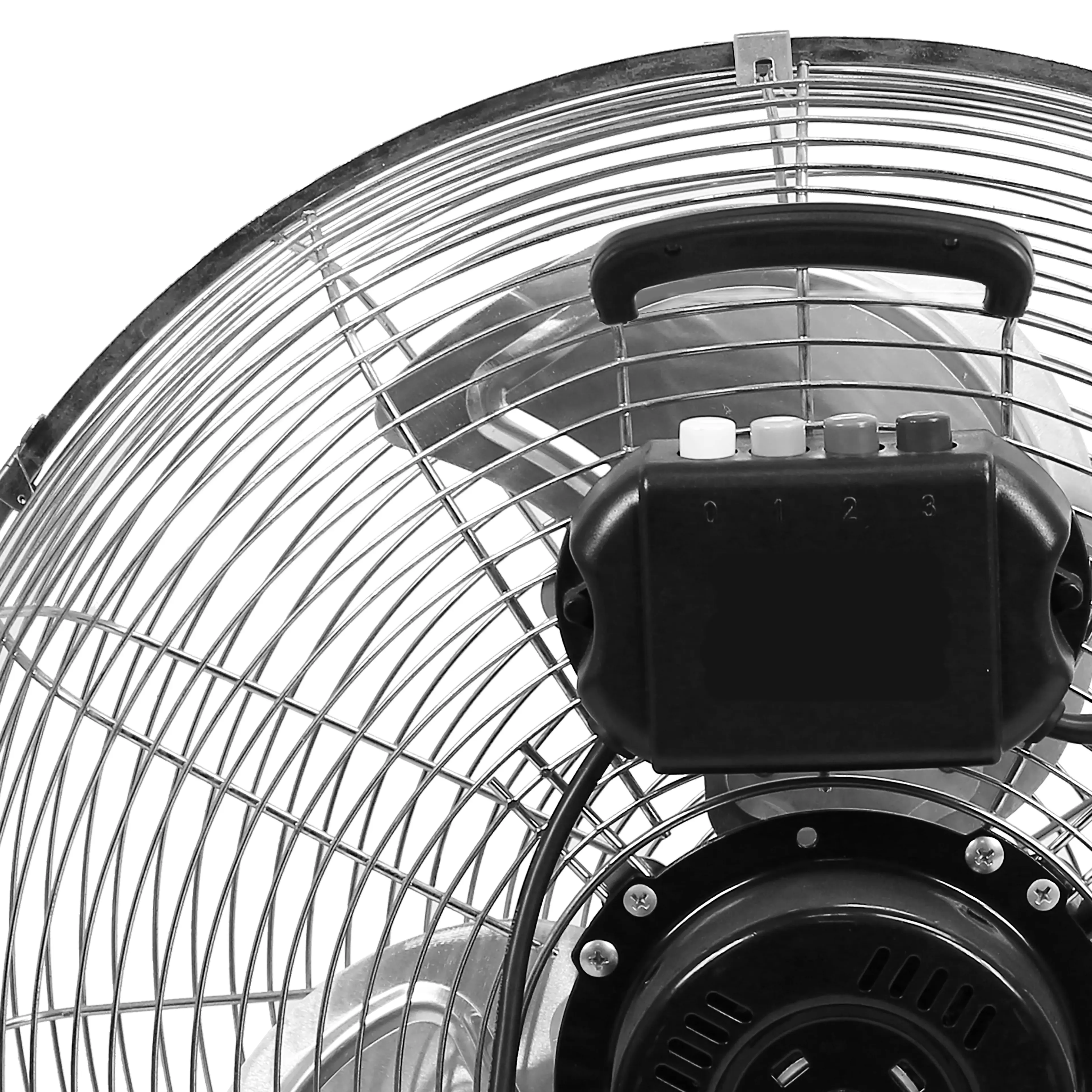 Primaster Windmaschine mit 3 Stufen Ø 50 cm verchromt