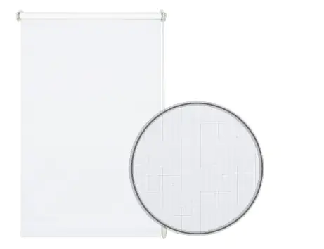 Gardinia Easyfix Rollo Uni reinweiß 45 x 150 cm