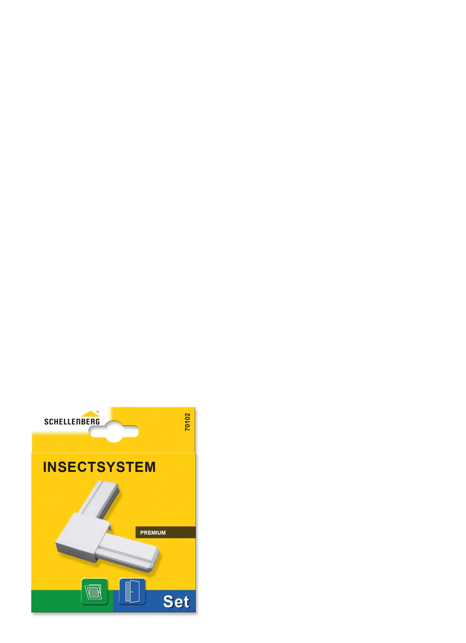 Schellenberg Eckverbinder-Set PREMIUM weiß