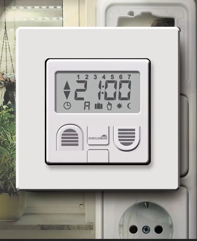 Schellenberg Zeitschaltuhr PLUS 80 x 80 x 40 mm, weiß