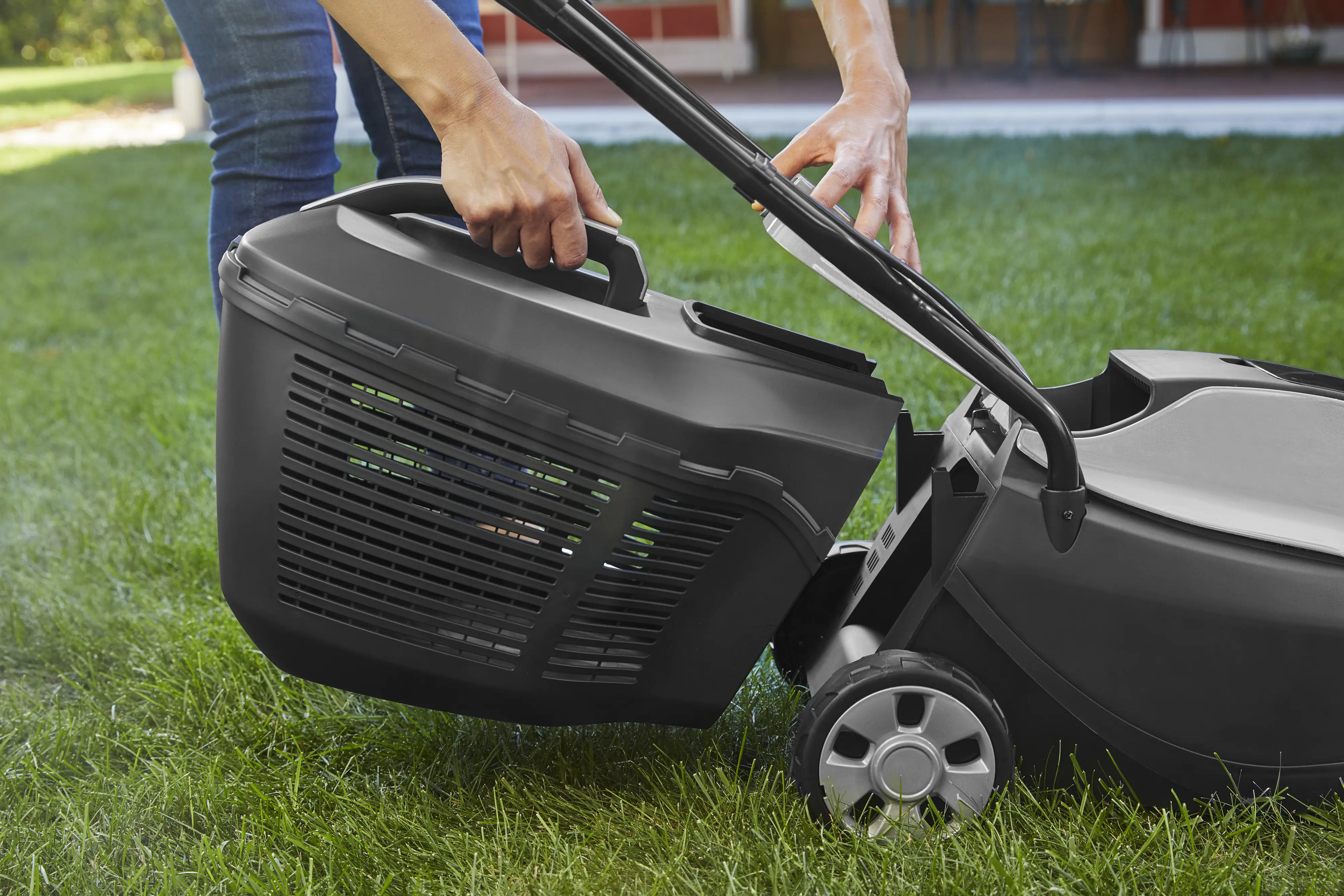 Alpina Akku Rasenmäher AL1 3020 Li 20 V, 30 cm Schnittbreite