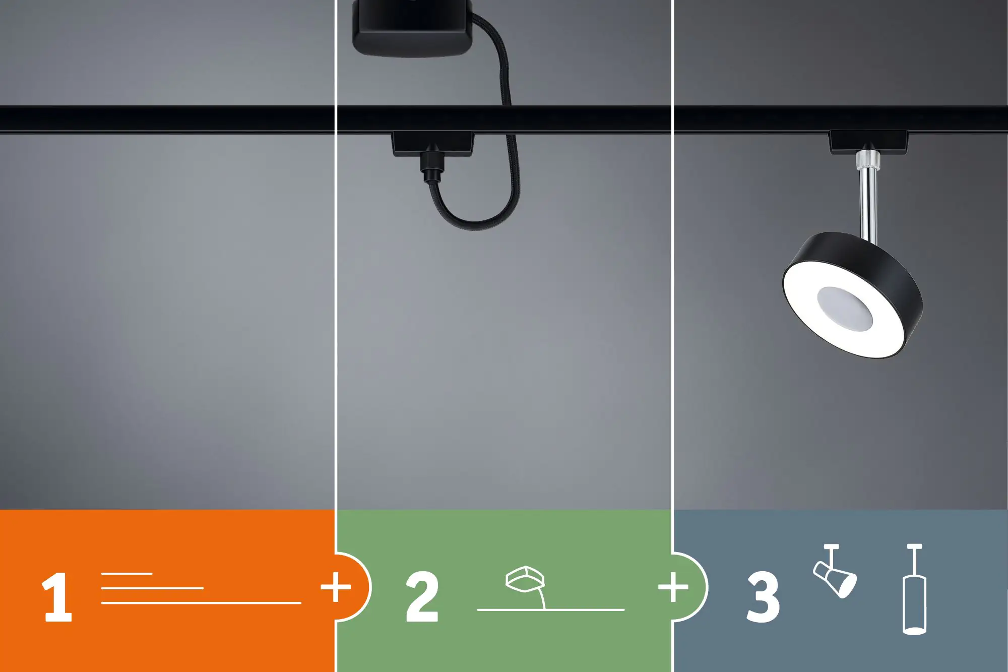 Paulmann URail LED Einzelspot Circle