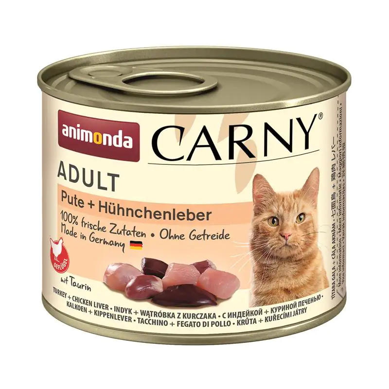 Animonda Carny Adult Pute + Hühnchenleber 200 g