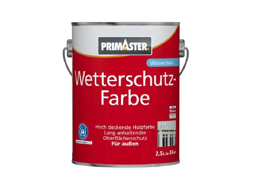 Primaster Wetterschutzfarbe 2,5 L braun