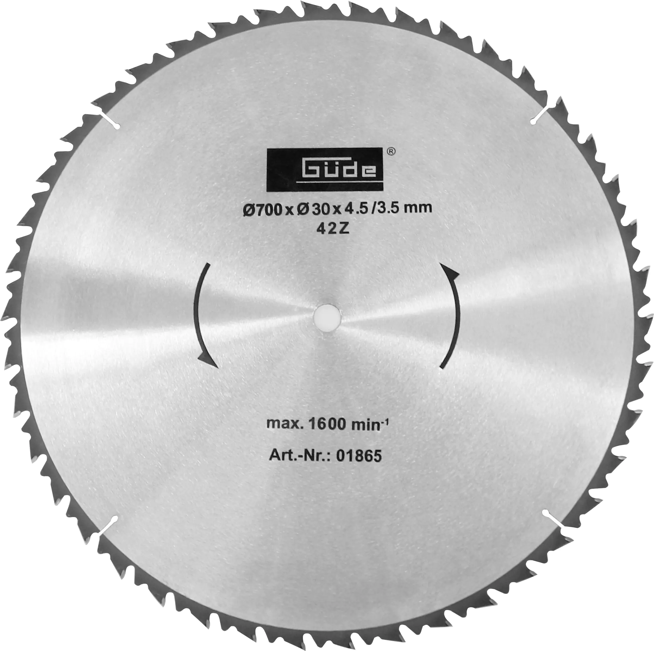 Güde Kreissägeblatt GWS 700 HM-2 Ø 700 mm Ø 30 mm Güde Kreissägeblatt GWS 700 HM-2 Ø 700 mm Ø 30 mm