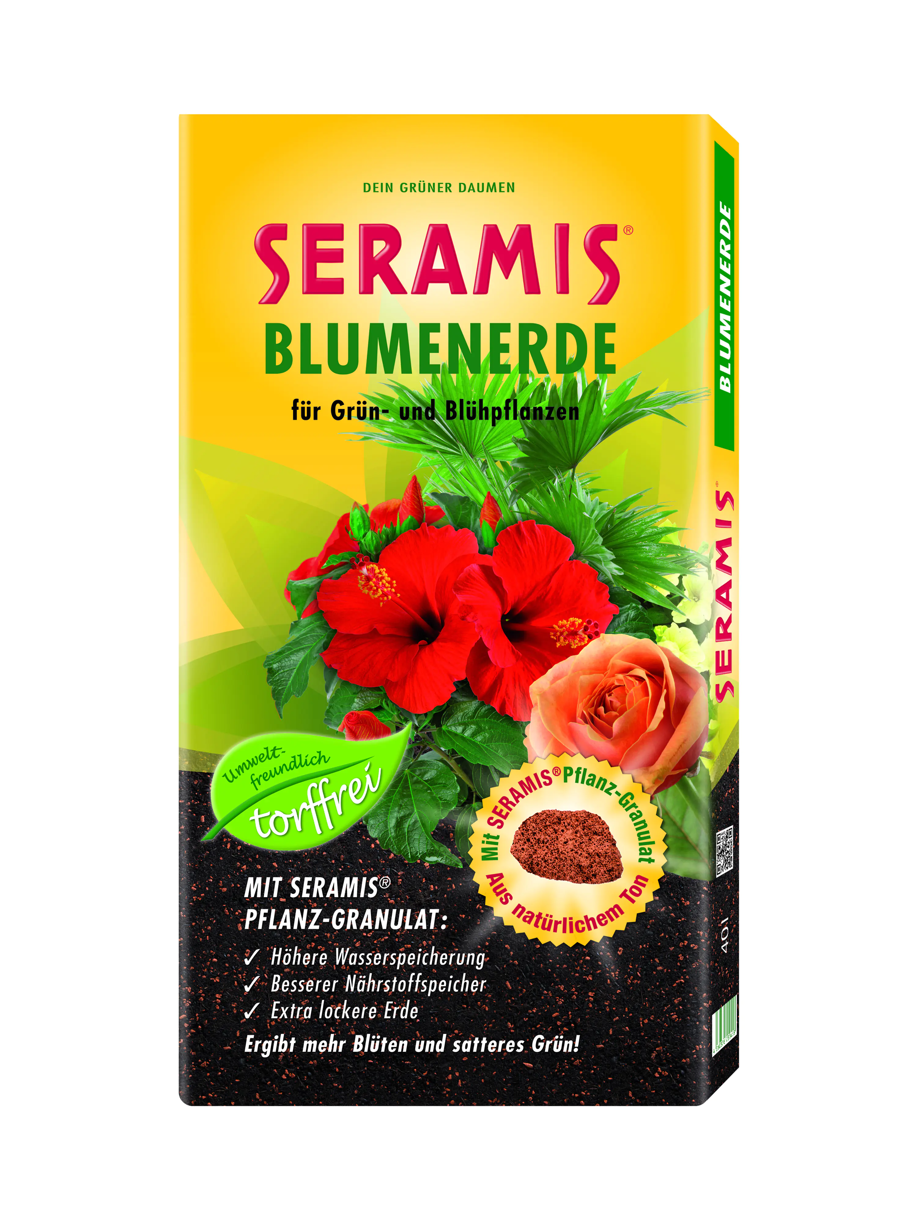 Seramis Torffreie Blumenerde 40 l