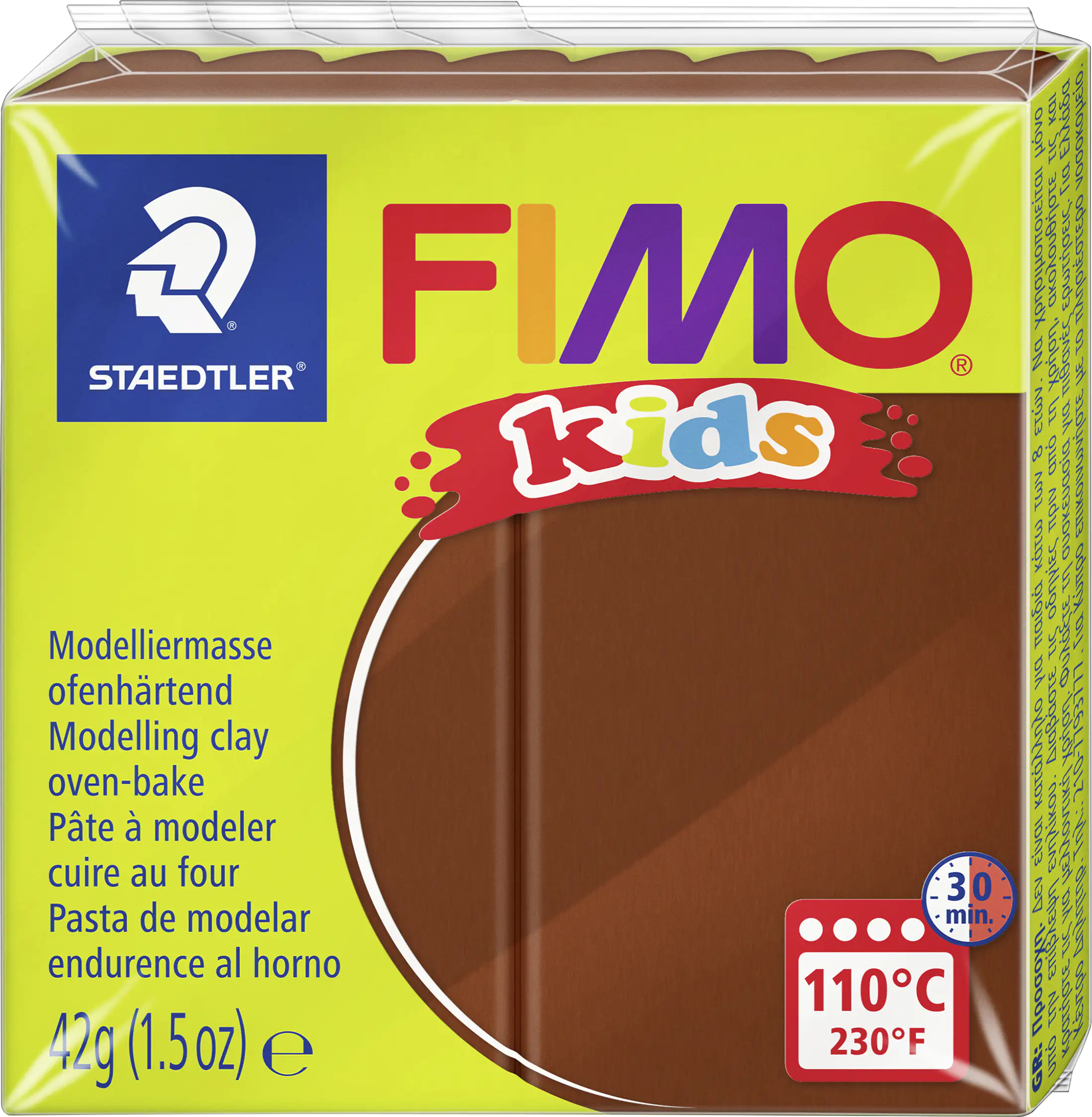 Fimo Kids Modelliermasse braun 42 g
