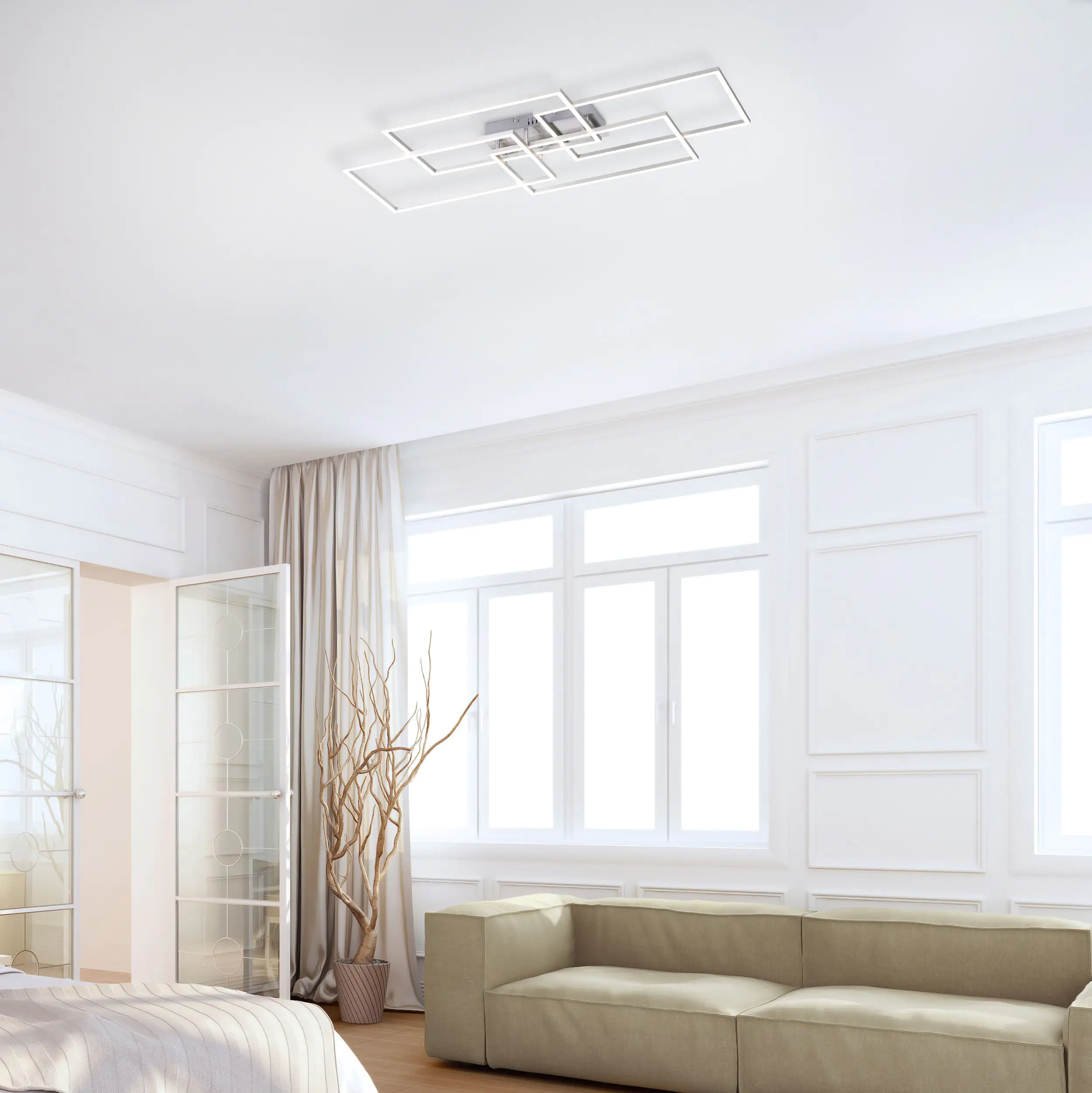 4043689970604_3 JustLight LED Deckenleuchte Iven 95 x 51,5 cm dimmbar
