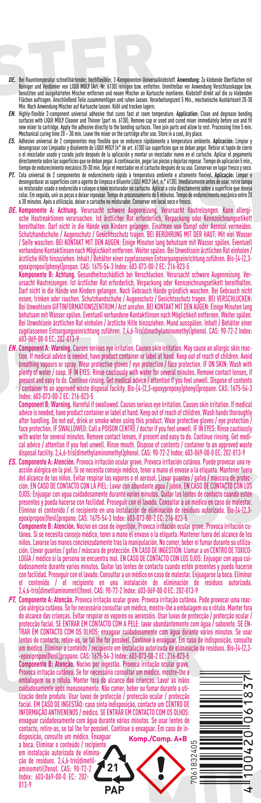 Liqui Moly Epoxy-Kleber 25 ml