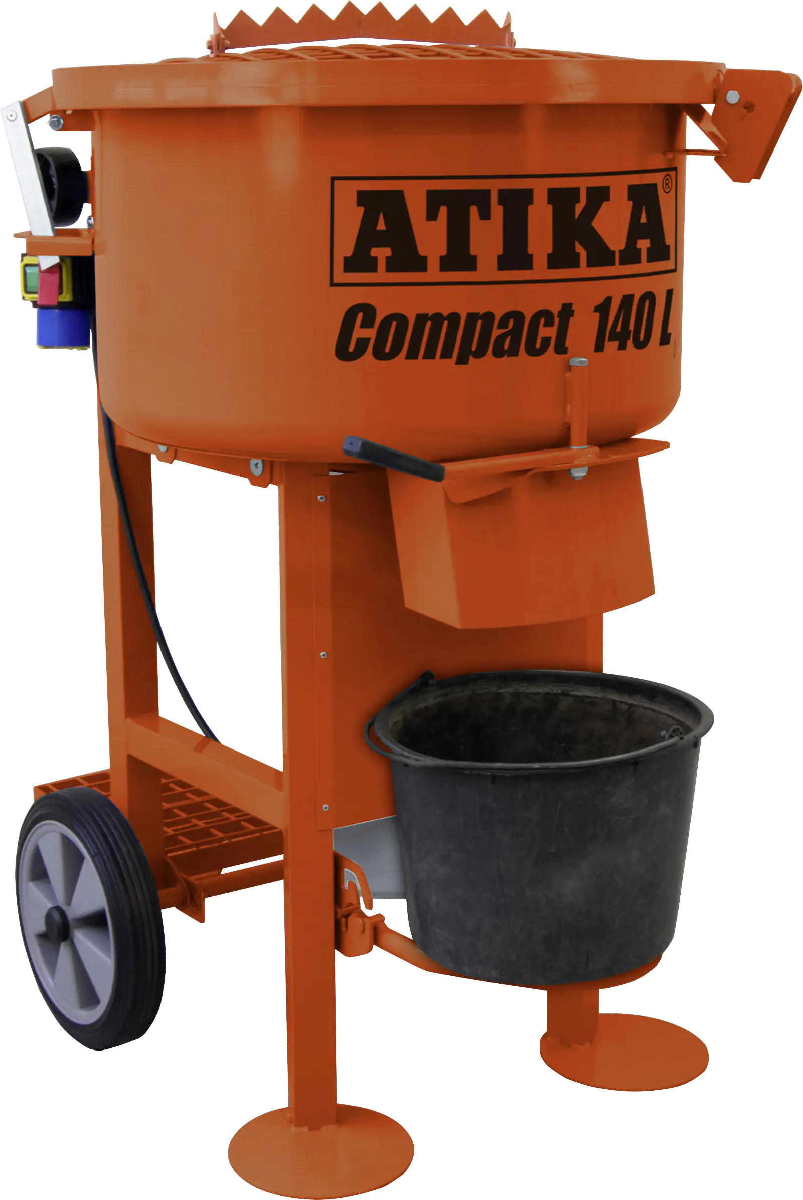 Atika Zwangsmischer Compact 140 mit Vollgummiräder