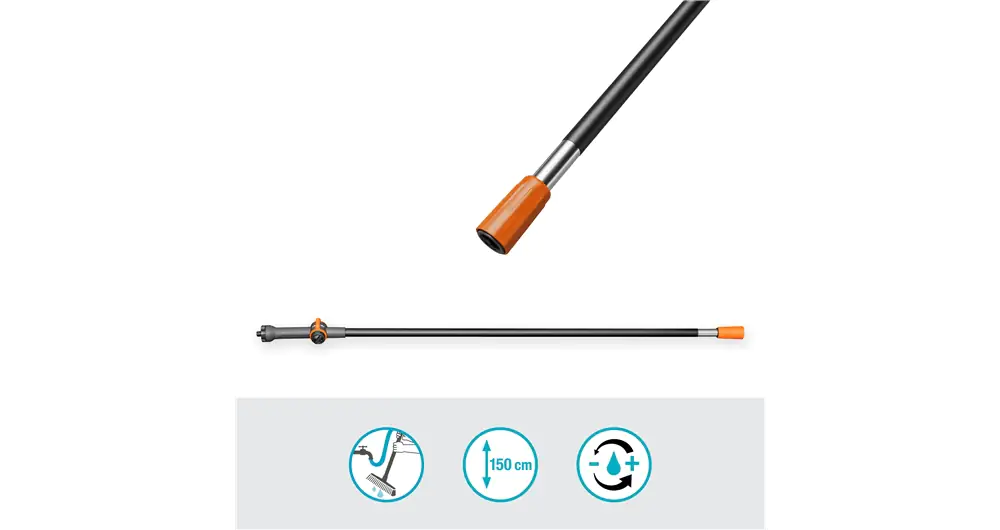 Gardena Cleansystem Stiel M 150 cm