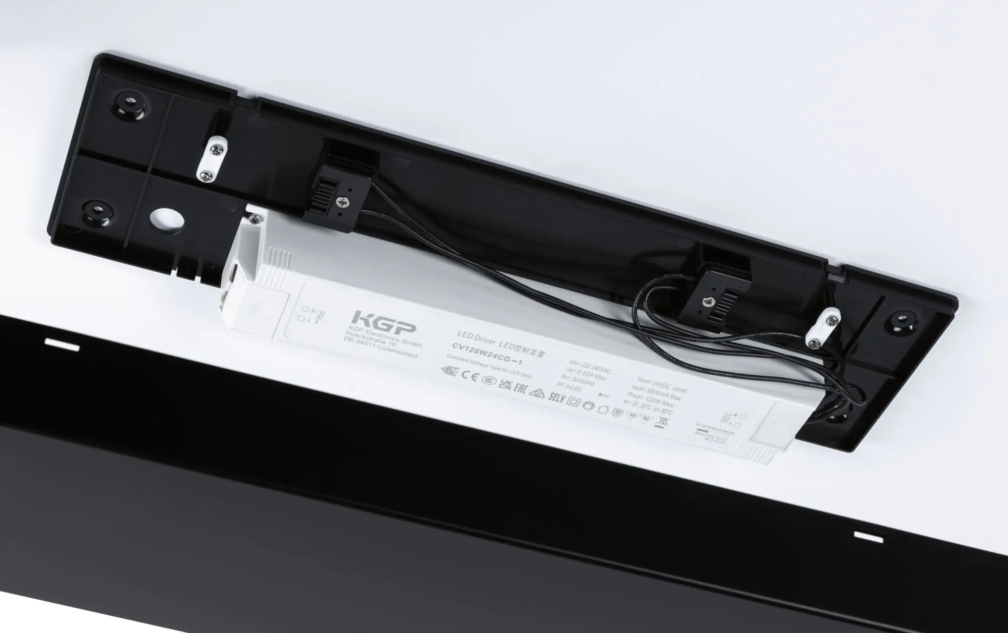 Paulmann Einspeisung für Lichtleiste Linion Power Box 120 W Kunststoff schwarz