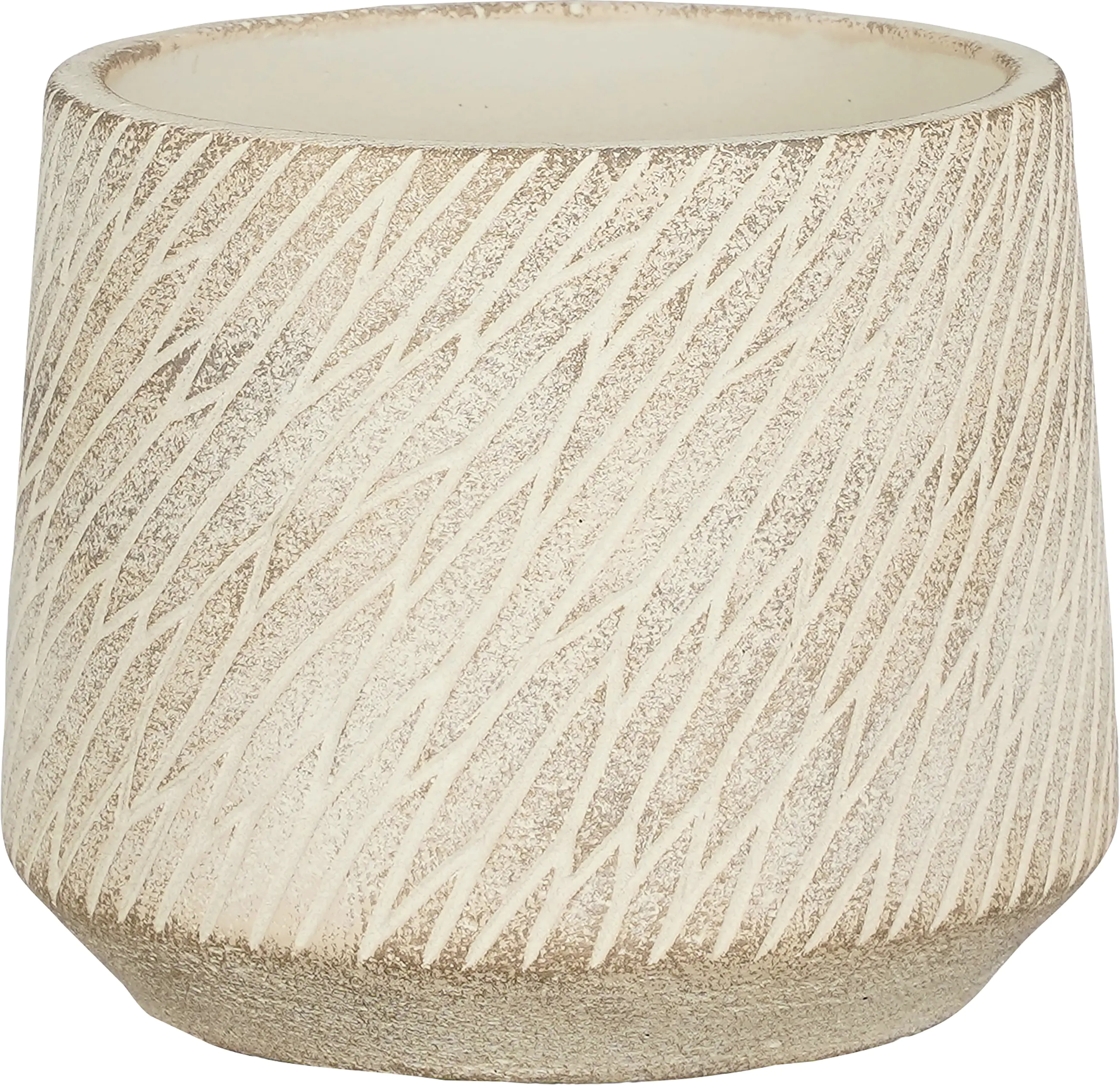 Mica Übertopf Camino  Ø 13,5 x 11,5 cm taupe