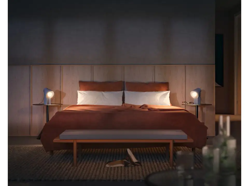 Philips Hue LED Leuchtmittel 3er-Set White Ambiance E27 6 W Philips Hue LED Leuchtmittel 3er-Set White Ambiance E27 6 W