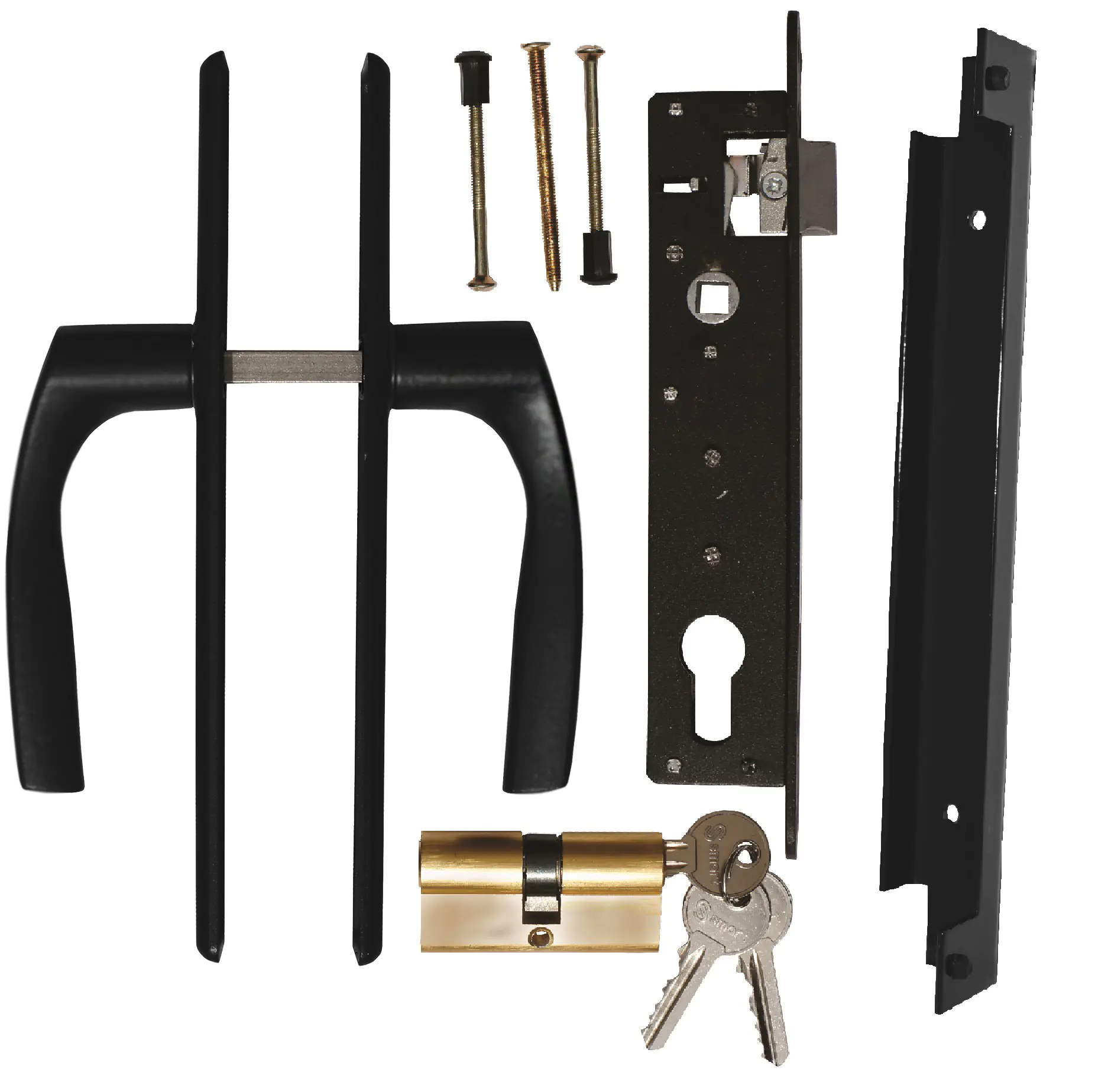 Polbram Doppeltor-Set Lean 120 inkl. Pfosten