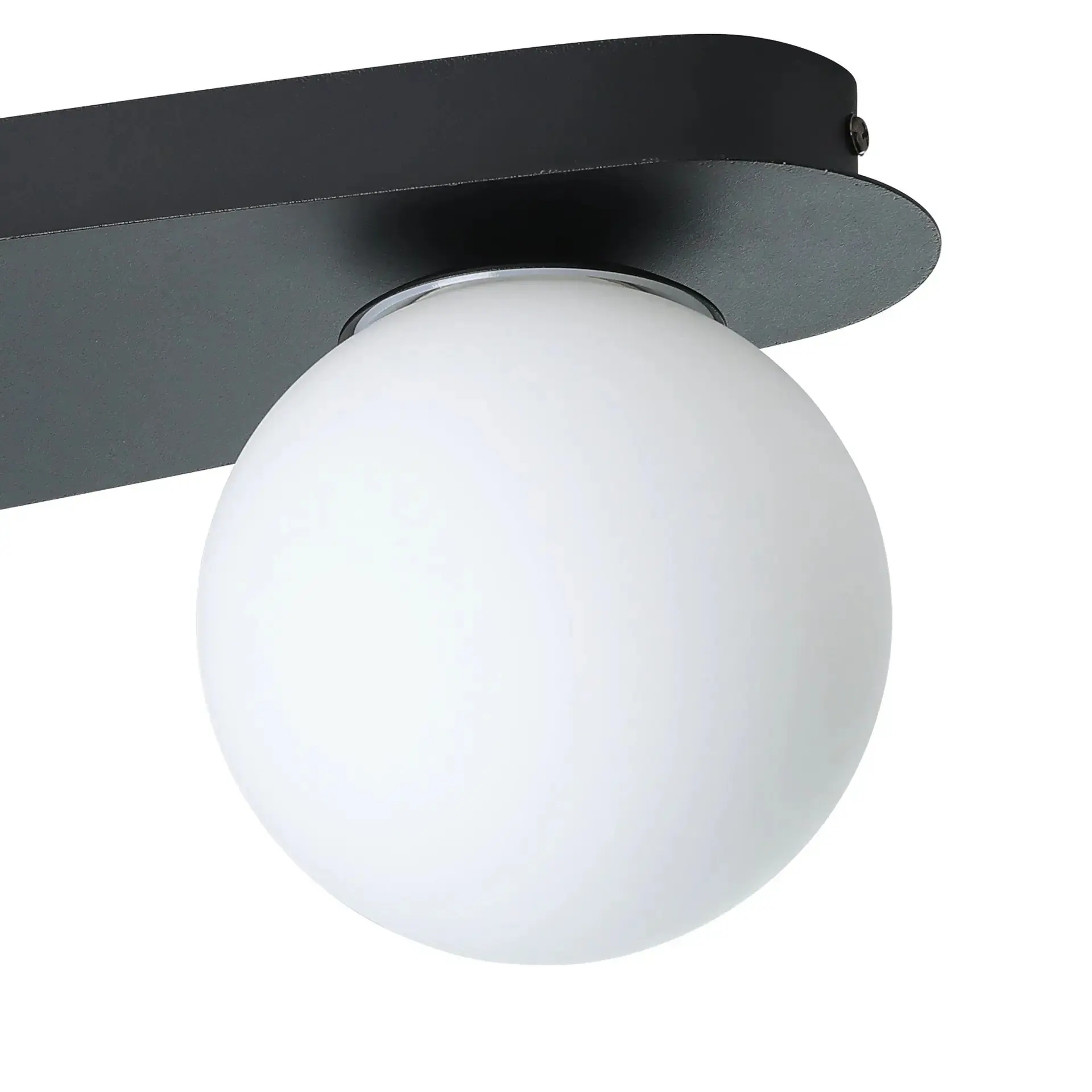 Eglo Deckenleuchte Castrovido schwarz 58 x 16 cm warmweiß