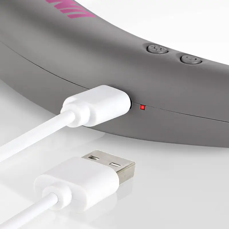 Unold Nackenventilator Breezy grau violett