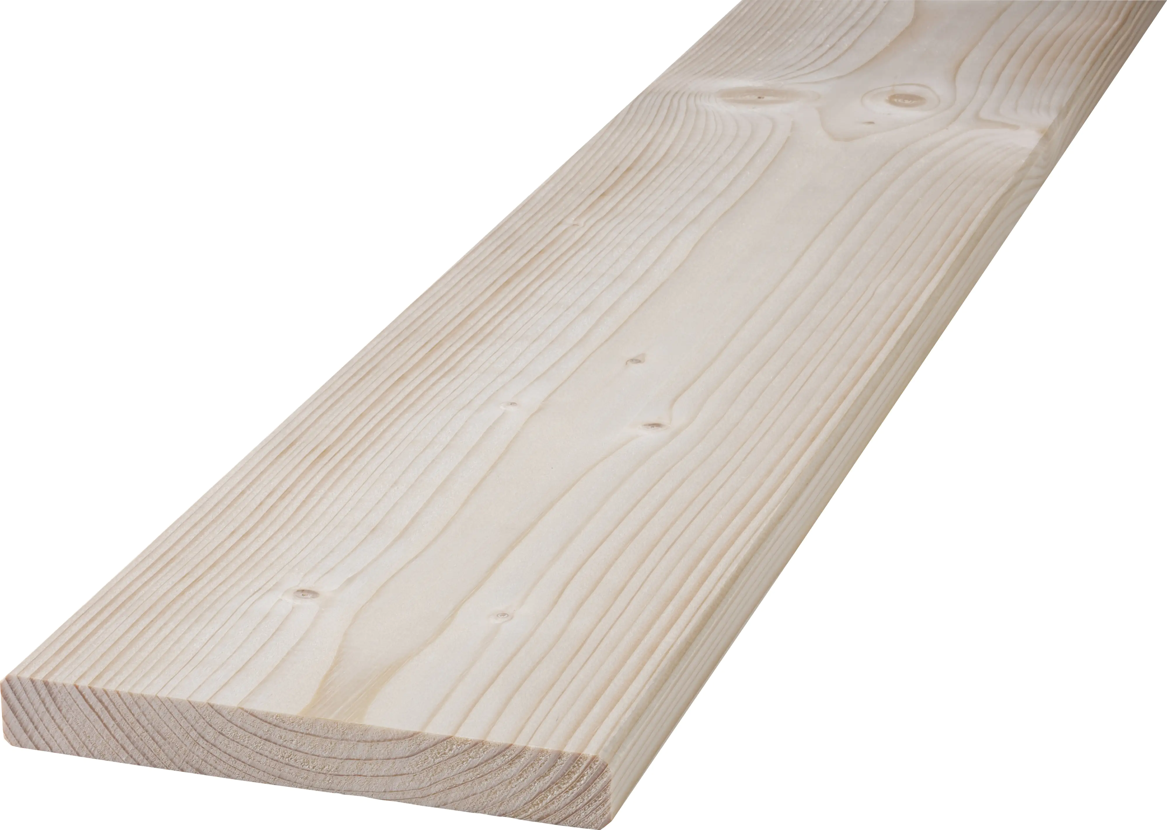 Glattkantbrett Fichte Tanne 250 x 12 cm 18 mm 4-seitig gehobelt