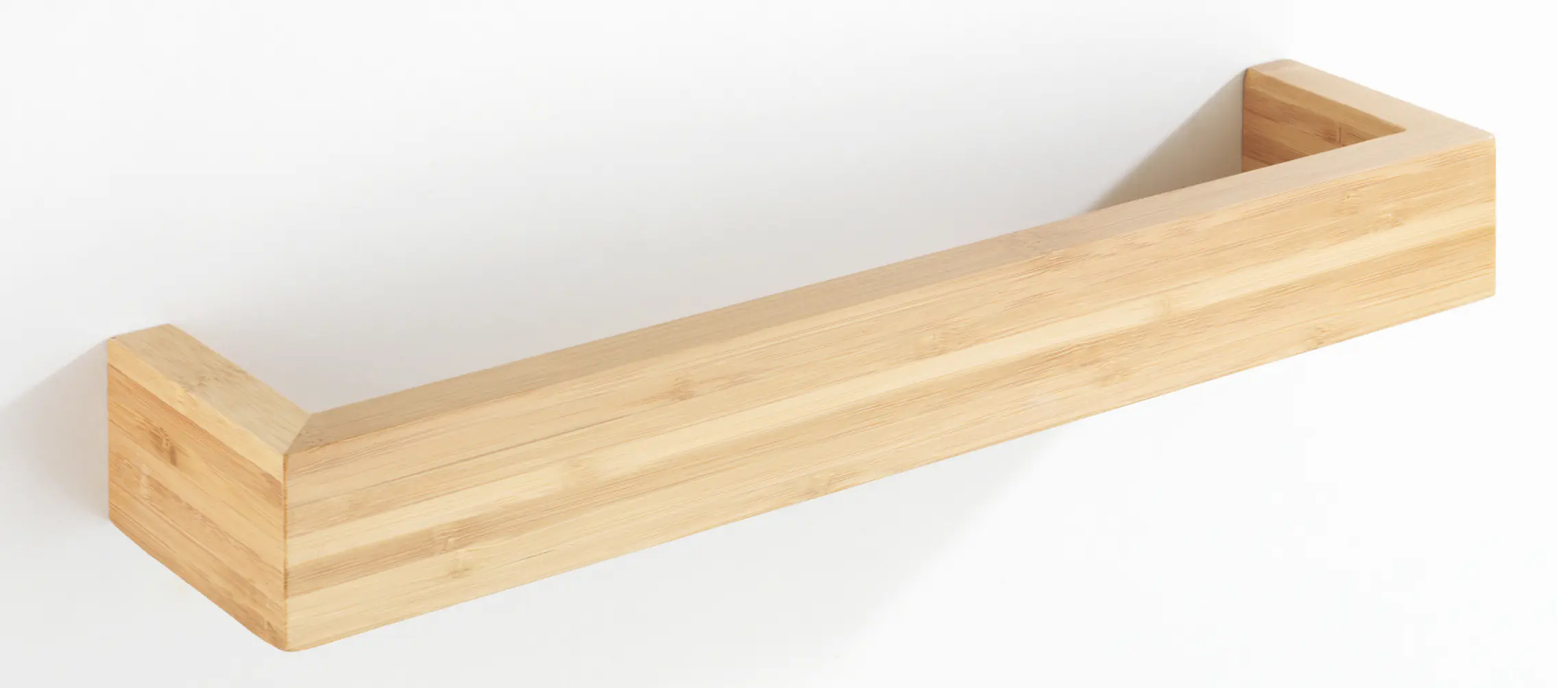 Wenko Wandablage Bambus 40 cm