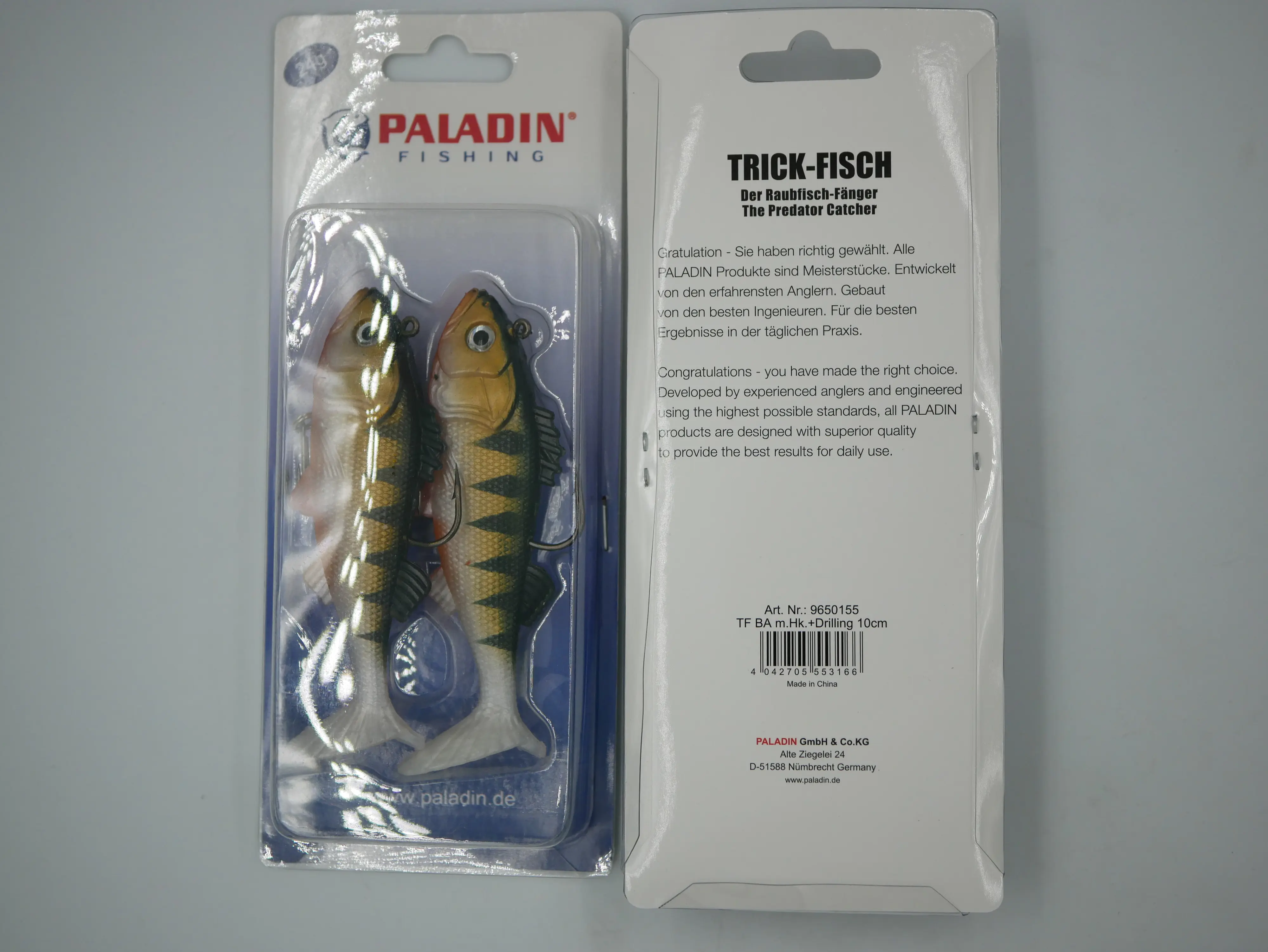 Paladin Kunstköder 10cm Barsch 2 Stück Paladin Kunstköder 10cm Barsch 2 Stück