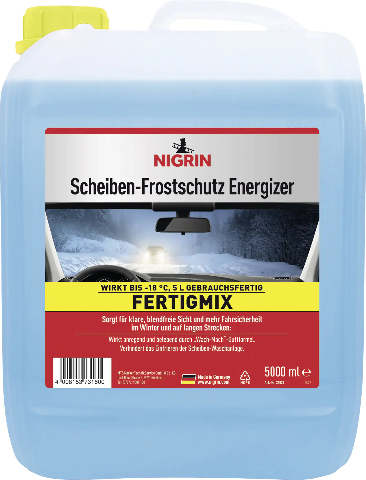 Nigrin Scheibenfrostschutz Energizer Fertigmix -18°C 5L kaufen
