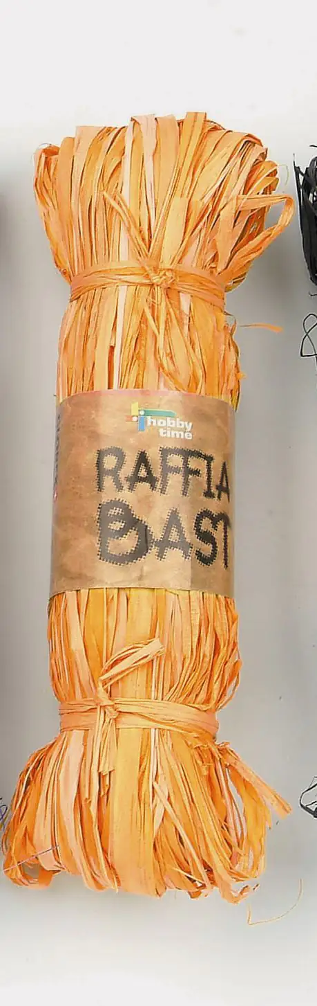 Glorex Raffia-Bast zimt, 50 g