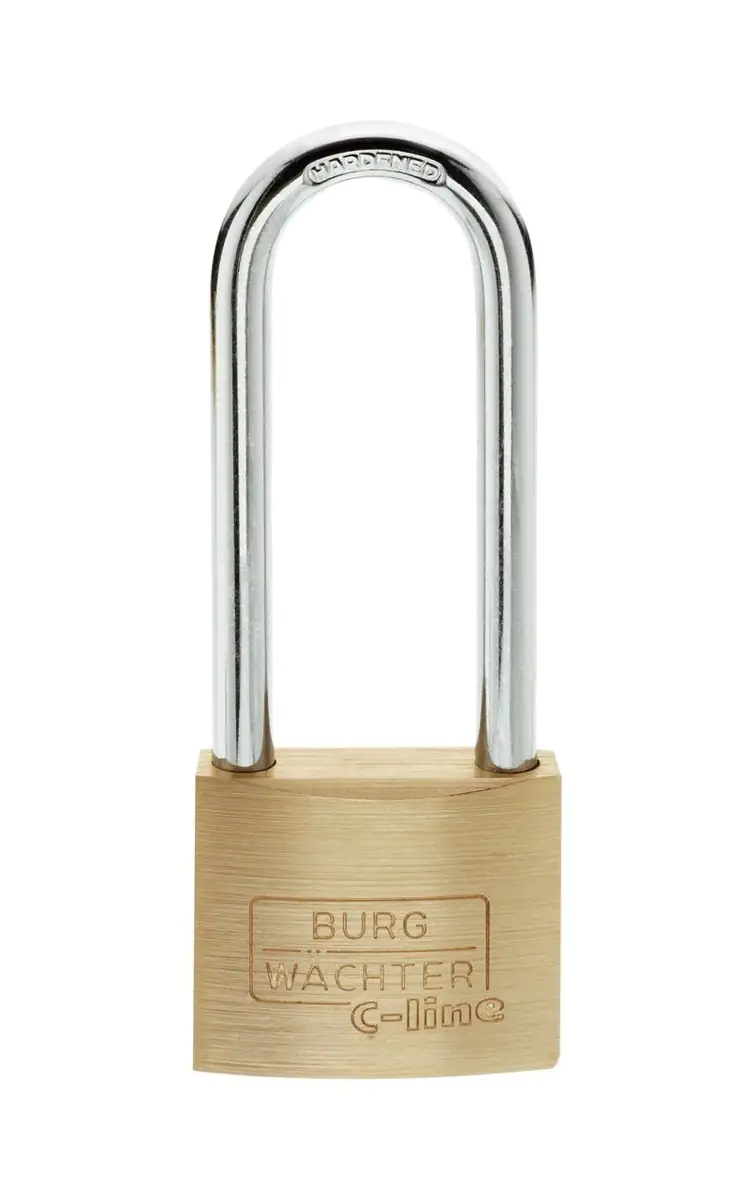 Burg Wächter Vorhängeschloss 222 HB 40 65 C-Line 20.0 x 65.0 mm - 1 Stück