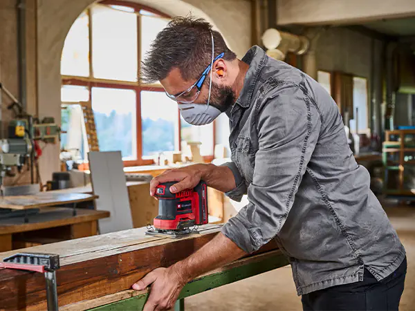 Einhell Expert Akku-Faustschleifer TE-OS 18/113 Li Solo Einhell Expert Akku-Faustschleifer TE-OS 18/113 Li Solo