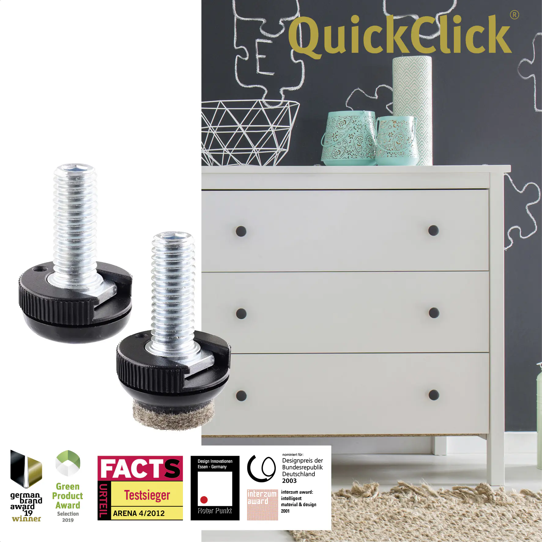 Wagner Möbelfuß Justus Slim Kunststoff Ø 2 x 2 cm schwarz 4 Stück Wagner Möbelfuß Justus Slim Kunststoff Ø 2 x 2 cm schwarz 4 Stück