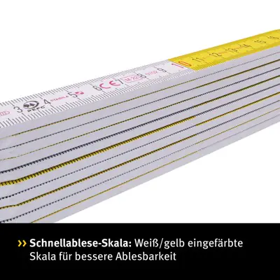 Stabila Holz-Gliedermaßstab 2 m Typ 617 Holz Stabila Holz-Gliedermaßstab 2 m Typ 617 Holz