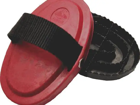 4025589508828 Kerbl Pferde-Striegel New Generation mit Nylonschlaufe