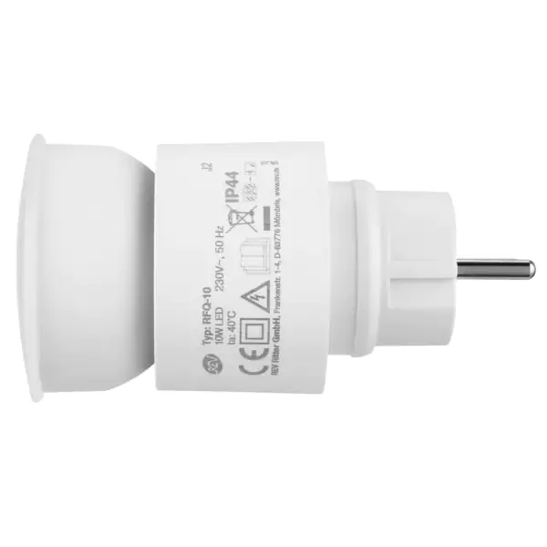 LED Universal Steckdosenstrahler 4-Stufen dimmbar