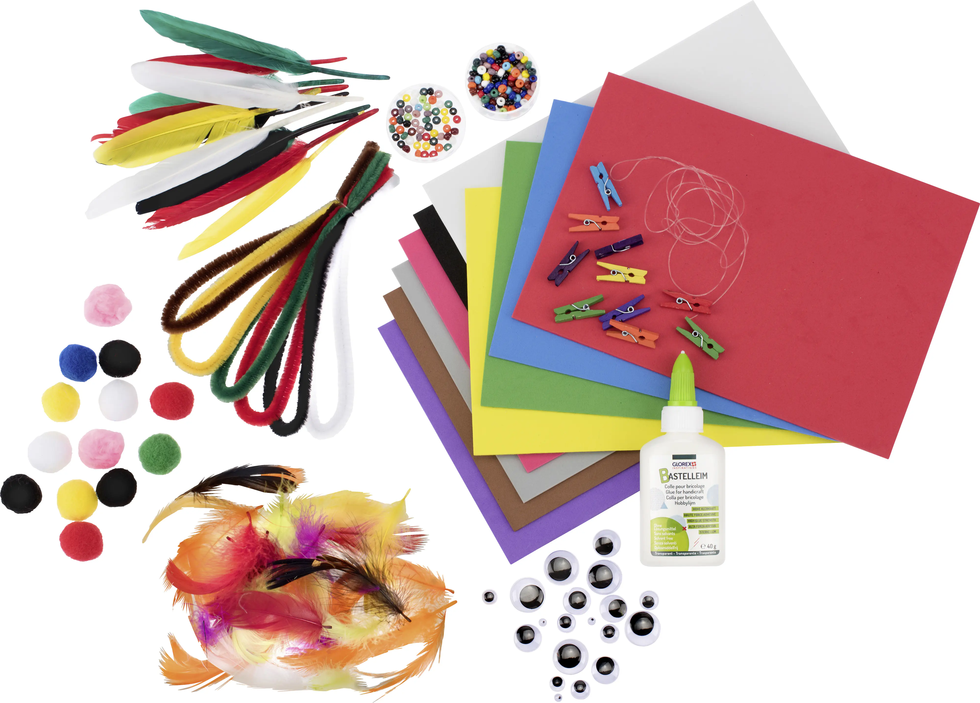 Glorex Bastelpackung Creativ Maxi Mix Basic