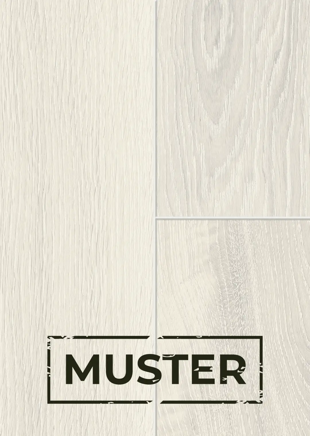 Classen Handmuster Laminat Megaloc Aquaprotect Oak white creme