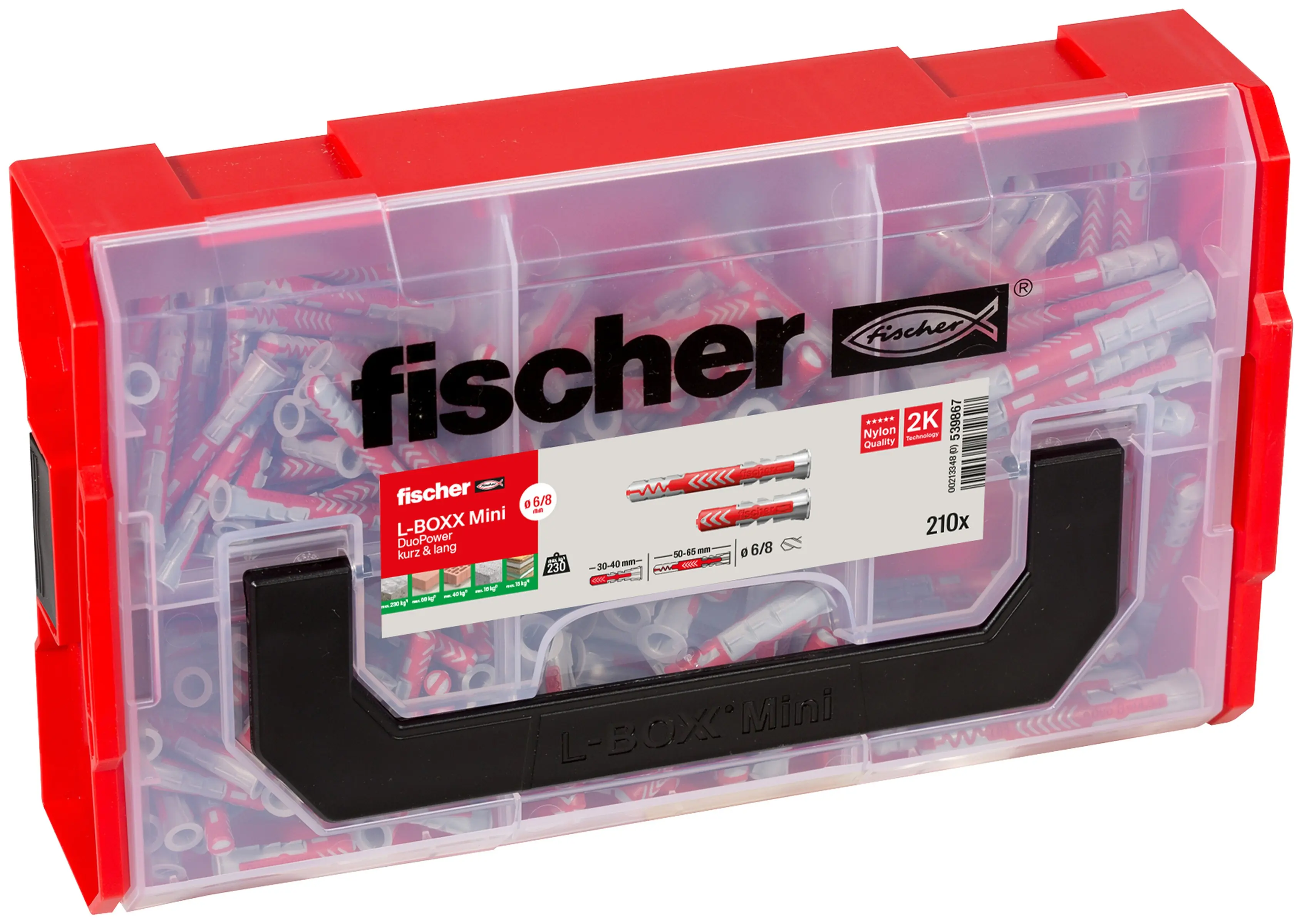 Fischer FixTrainer DuoPower Tiefenbiss-Box - 210 Stück