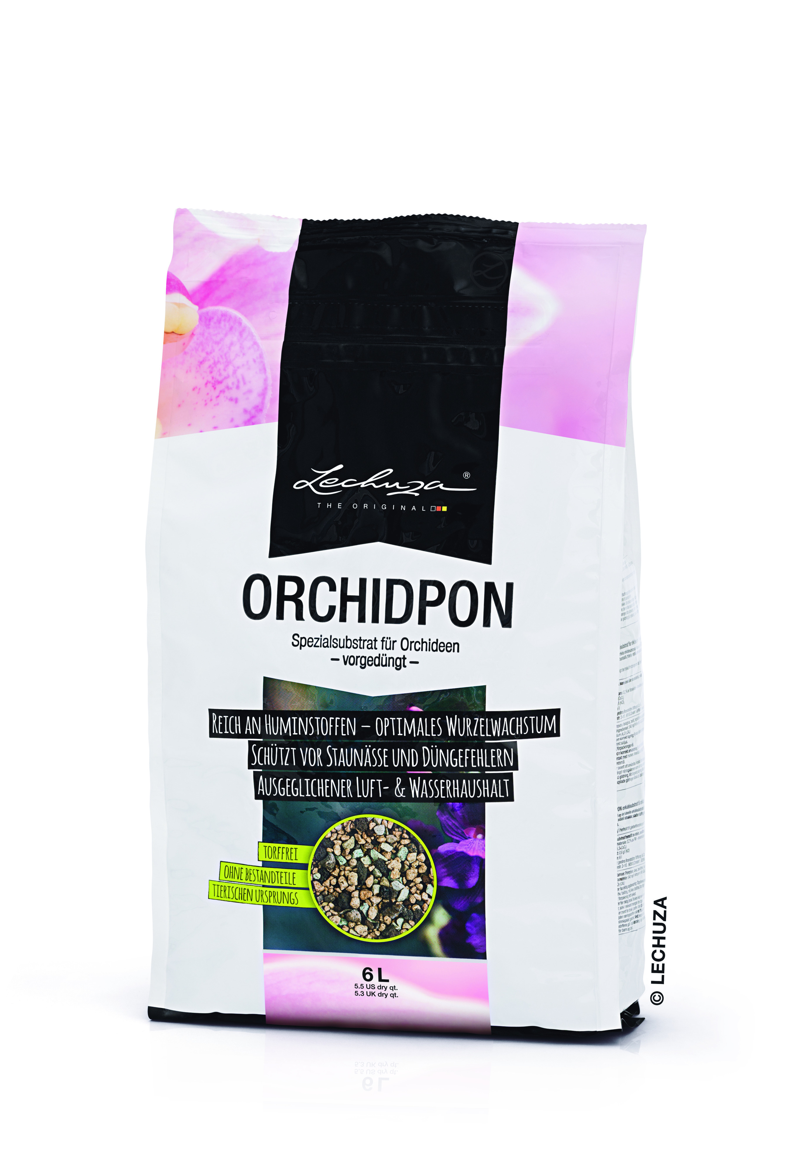 Lechuza Veggiepon Pflanzssubstrat für Gemüsepflanzen 6 L torffrei