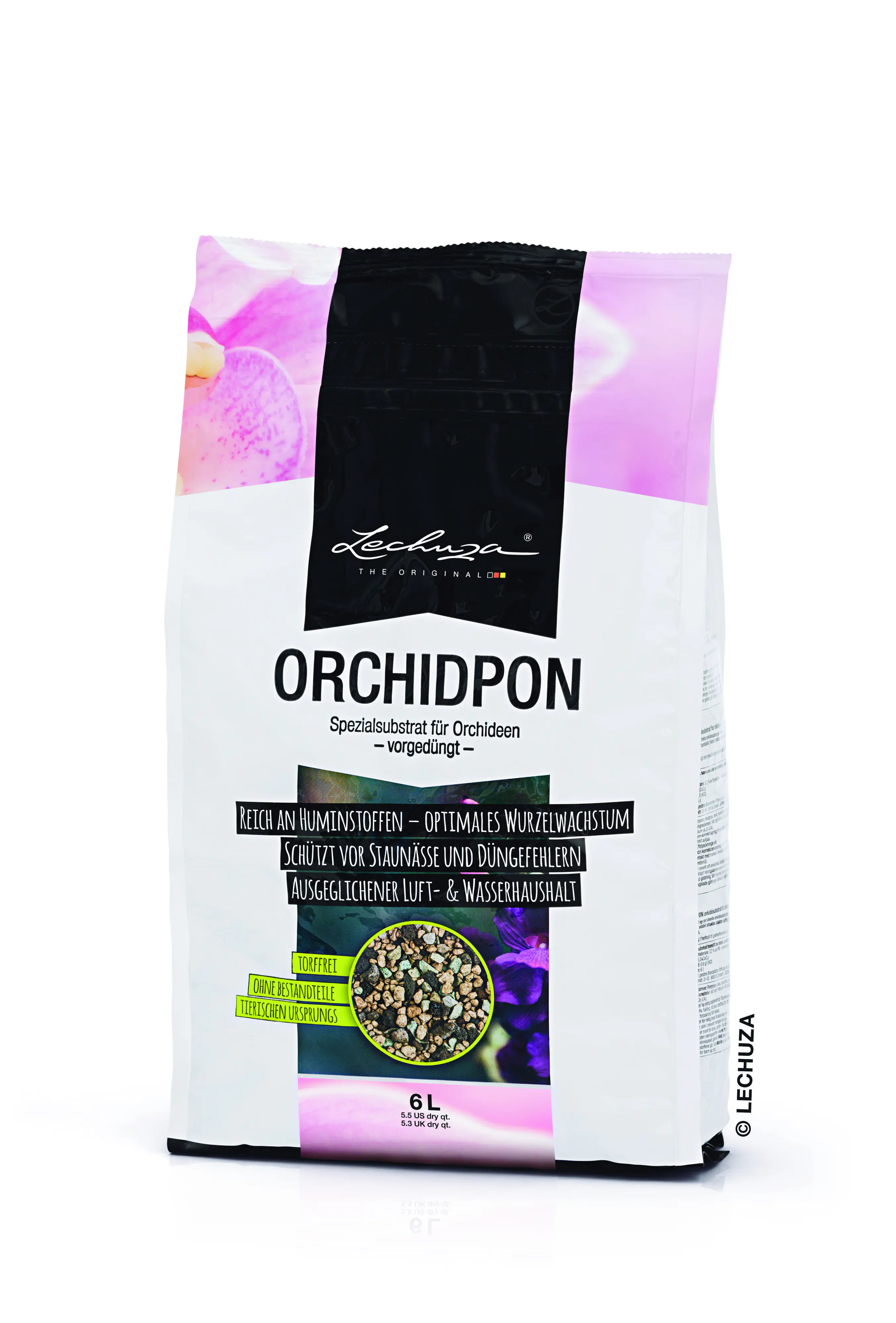 Lechuza Veggiepon Pflanzssubstrat für Gemüsepflanzen 6 L torffrei