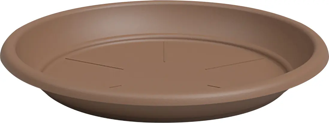 Artevasi Blumentopfuntersetzer Redondo Kunststoff rund terrakotta matt Ø 26 cm